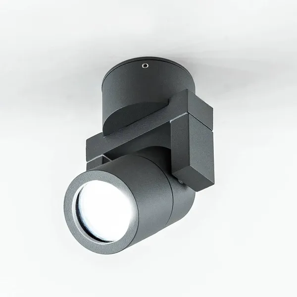 EVN 635015 foco de techo, IP54 redondo antracita