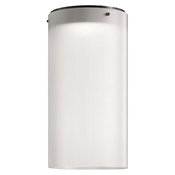 kdln Plafón LED Giass, blanco, Ø 25 cm