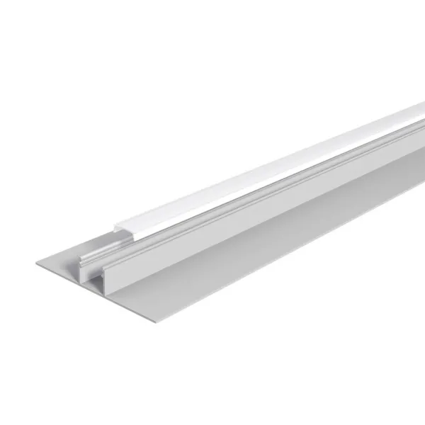 Perfil EVN para tabiquería seca, aluminio Longitud 200 cm Anchura 7,7 cm
