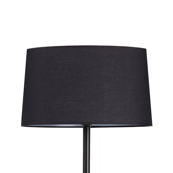 Aluminor Lámpara de pie Mikados LS, acero, elementos madera