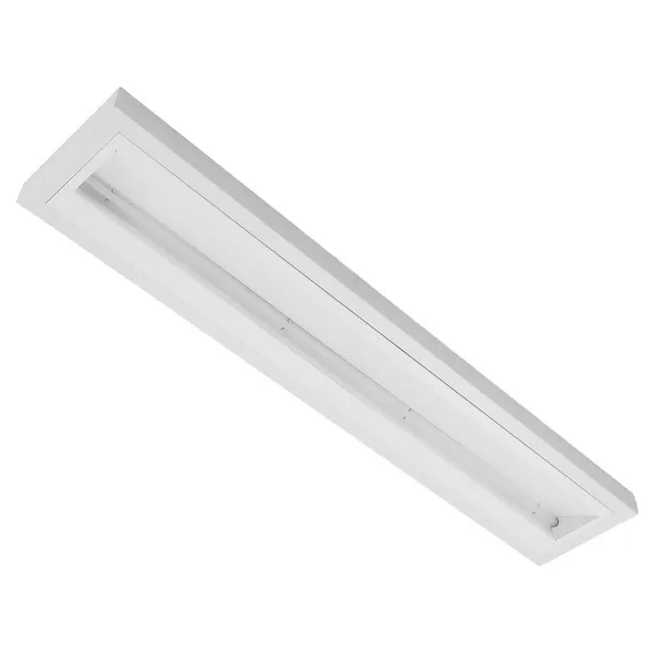 EGG Plafón LED empotrado asimétrico, blanco, 50 W