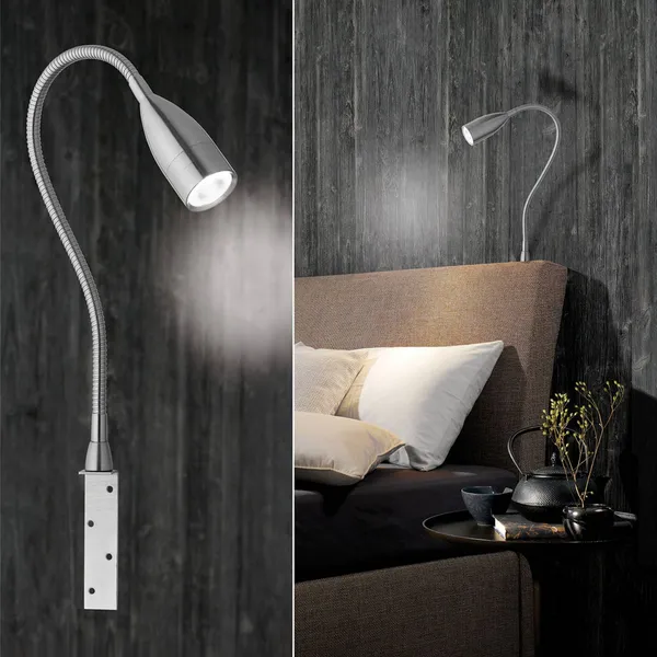 FISCHER & HONSEL Lámpara pared LED atenuable control p. gestos Sten