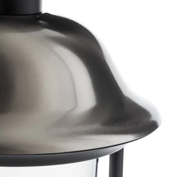 Konstsmide Baliza Parma, negro, metal, 52 cm de altura, E27, IP43