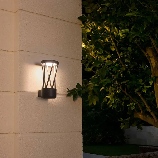 FARO BARCELONA Aplique LED de exterior Twist