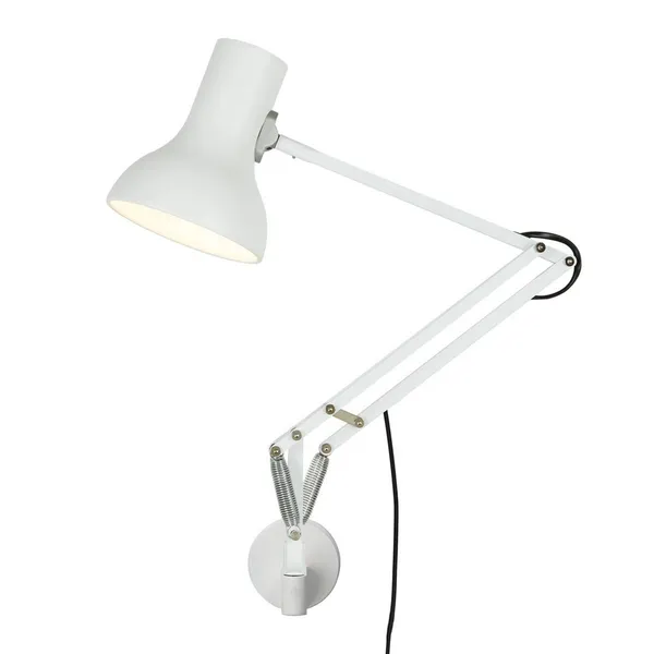 Lámpara de pared LED Anglepoise Type 75 Mini, blanco alpino