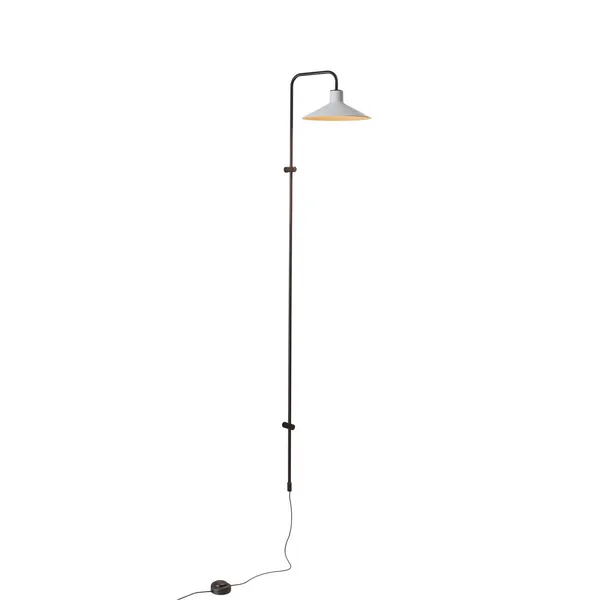 Bover Platet A05 aplique LED atenuador, gris claro