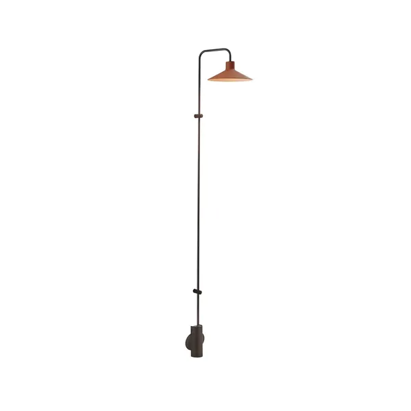 Bover Platet A06 aplique LED interruptor terracota
