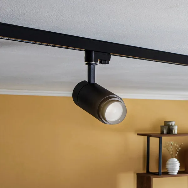 Arcchio Nanna foco de riel LED negro 4000K 21W