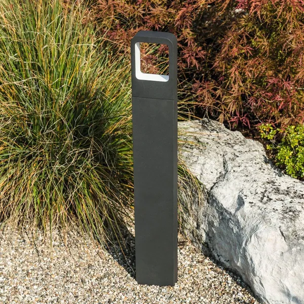 Heitronic Delgado bolardo luminoso LED Juna