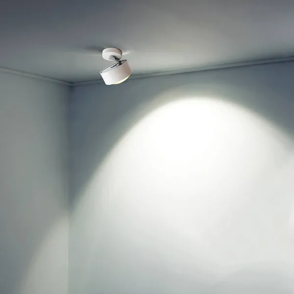 Top Light Foco LED Puk Maxx Move, lente transparente, blanco mate