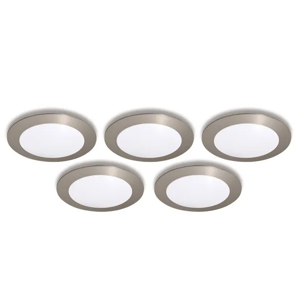 Hera Lámparas empotradas FR 68-LED set 5 blanco cálido