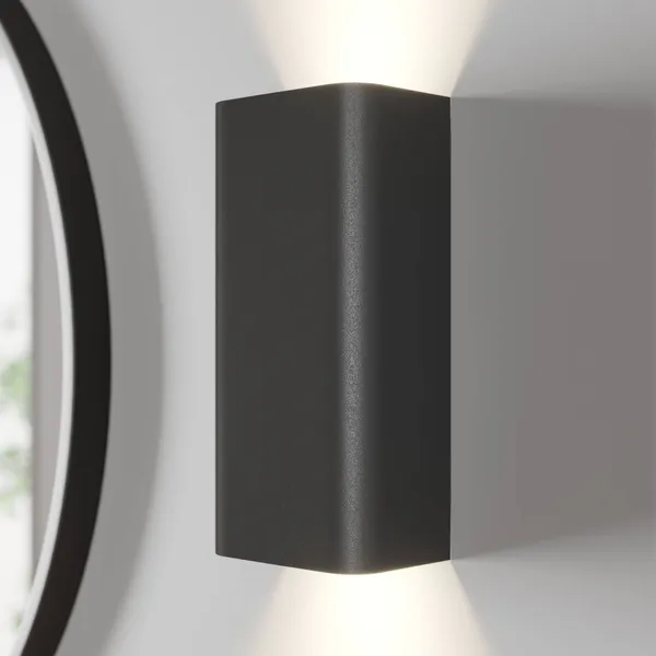 Nowodvorski Lighting Aplique de pared Bergen up & down, grafito