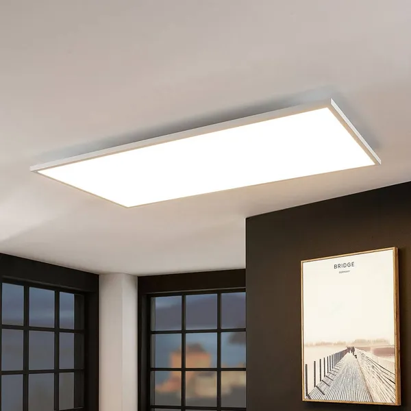 Arcchio Panel LED Brenda, 120 x 60 cm, CCT, control remoto