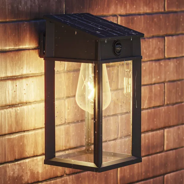 Philips Aplique LED solar para exterior Geri UE Sensor, angular, IP44