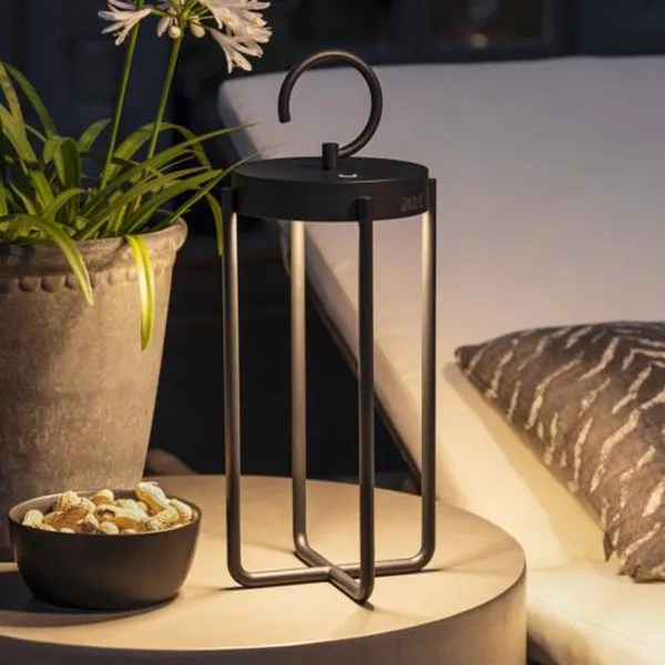 Konstsmide Farol LED decorativo Manorola, USB, atenuable