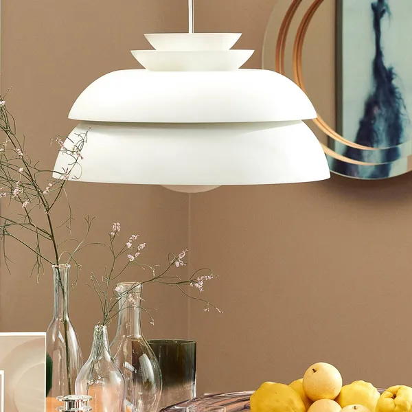 FRITZ HANSEN Concert P3 lámpara colgante blanco Ø 55 cm