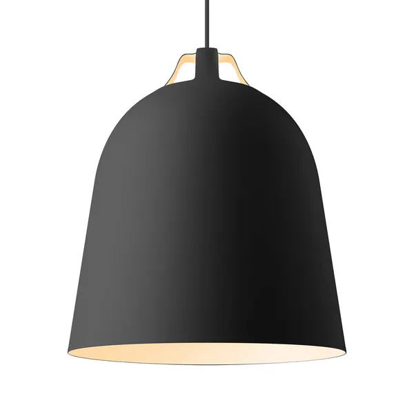 Lámpara colgante Eva Solo Clover, Ø 35 cm, negra, E27