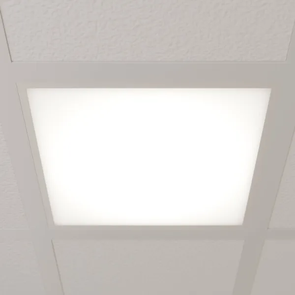 Arcchio Panel empotrado LED Viñas, 4.000 K, 36 W, 62 cm x 62 cm
