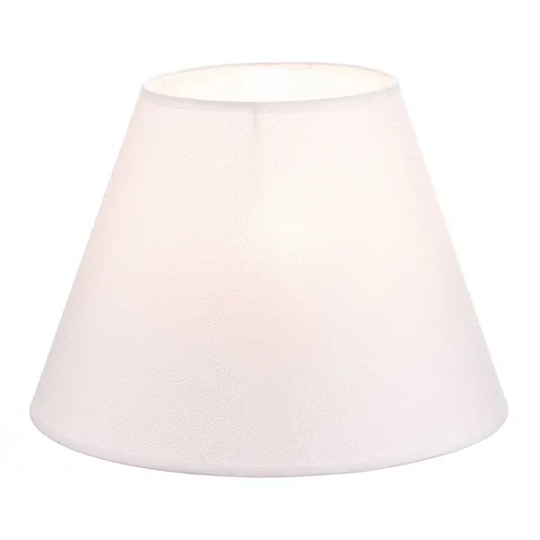 Duolla Pantalla de lámpara Sofia Altura 21 cm, blanco veroni