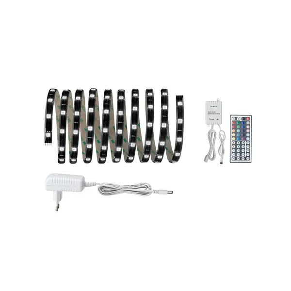 Paulmann Juego básico YourLED RGB, negro