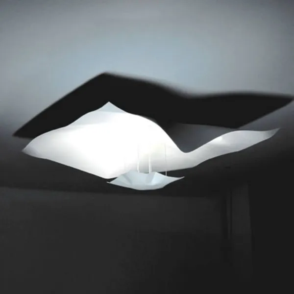 Knikerboker Crash lámpara colgante LED blanco