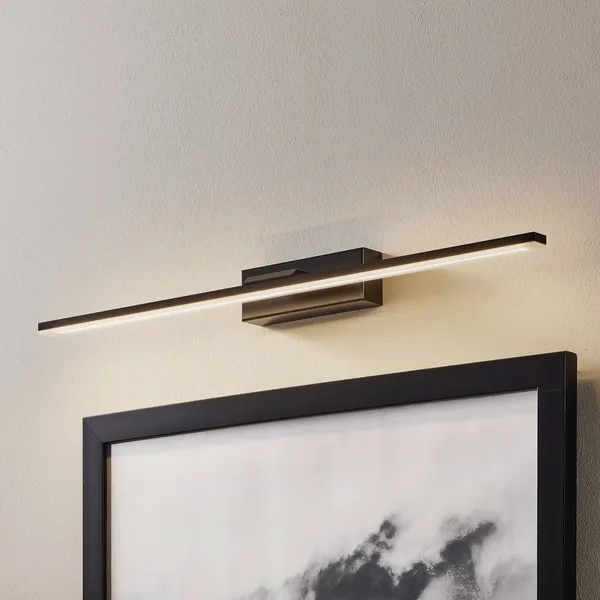 MCJ Aplique de pared LED Miroir 60 cm negro 3000K