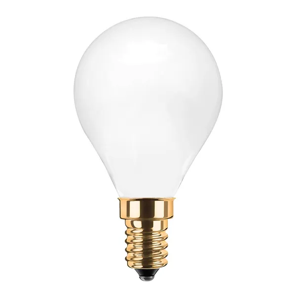 Segula Bombilla a gota LED 24V DC E14 3W 922 opal atenuador