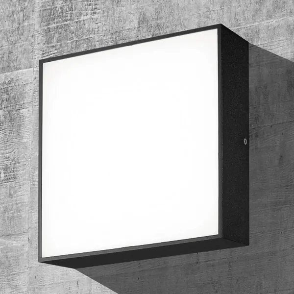 Aplique LED para exterior CMD 9024, 24 x 24 cm
