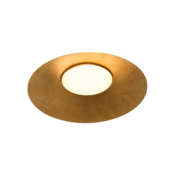lámpara LED de techo kdln Kate, 2700 K, dorada, Ø 87 cm