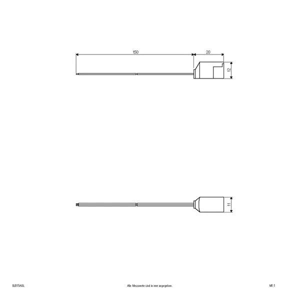 EVN Cable de conexión para la serie Bordo, largo 15 cm