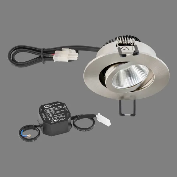 EVN PC20 redondo atenuador de fase 3000K acero