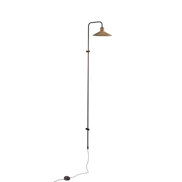 Bover Platet A05 aplique LED atenuador, latón