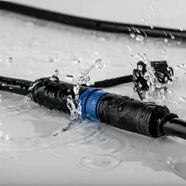 Paulmann Plug & Shine 93926 Cable de 2 m, 1 entrada/2 salidas