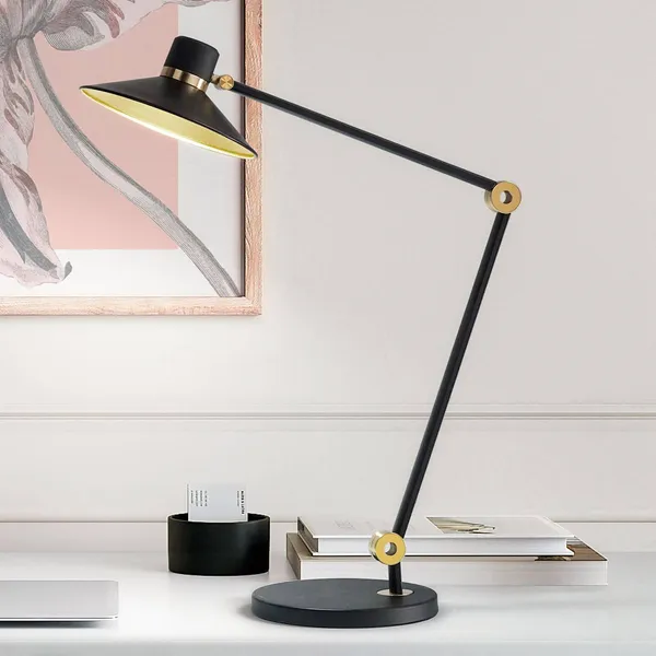 Fabas Luce Lámpara de mesa LED Panarea con dimmer táctil, CCT