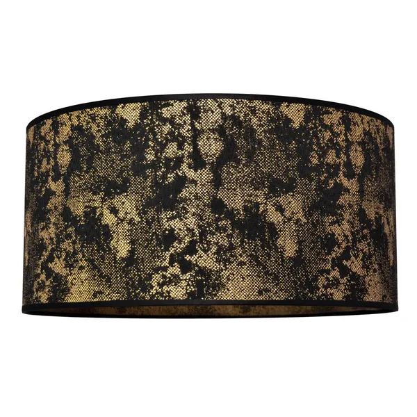 HELAM Pantalla Abba E27 Ø 40/altura 20 cm negro/dorado