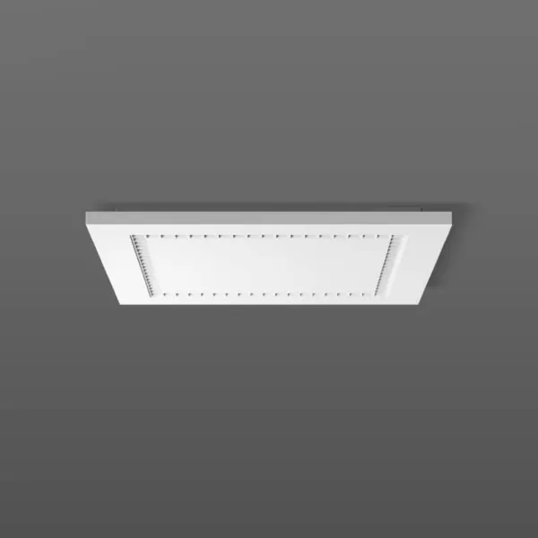 BEGA Lámpara LED de techo RZB Hemis Square 40 x 40 cm 4000 K