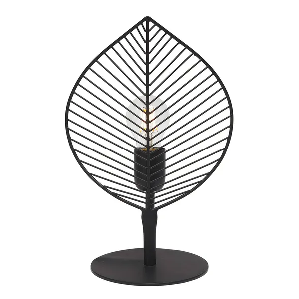 PR Home Lámpara de mesa de metal Elm, altura 32,5 cm