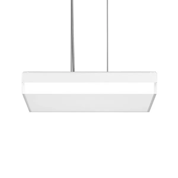 BEGA RZB Colgante plano Slim+ DALI 43x43cm 41W blanco/mate