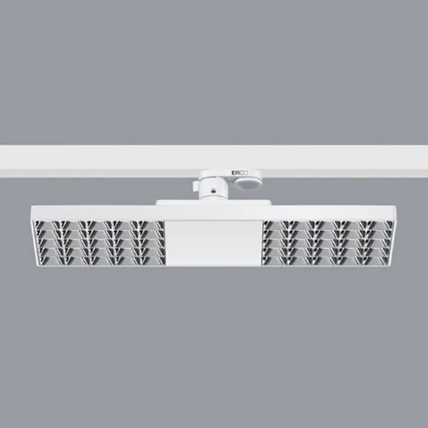 ERCO Jilly 230V BT 15W extra wide 840 blanco/plata