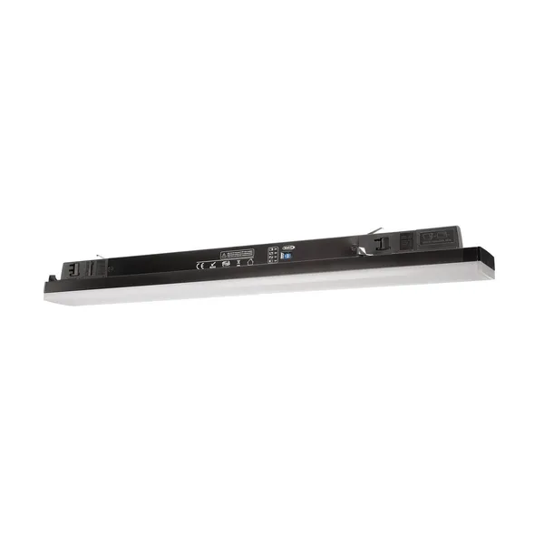 Deko-Light Lámpara LED para carril LINEAR PRO negra 940 60 cm trifásica DALI