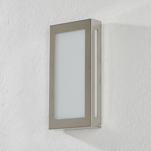 CMD Aplique LED para exterior Aqua Rain Mini, acero inoxidable