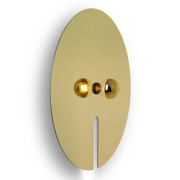 Wever & Ducré Lighting WEVER & DUCRÉ Mirro 3.0 pared 75cm negro/oro