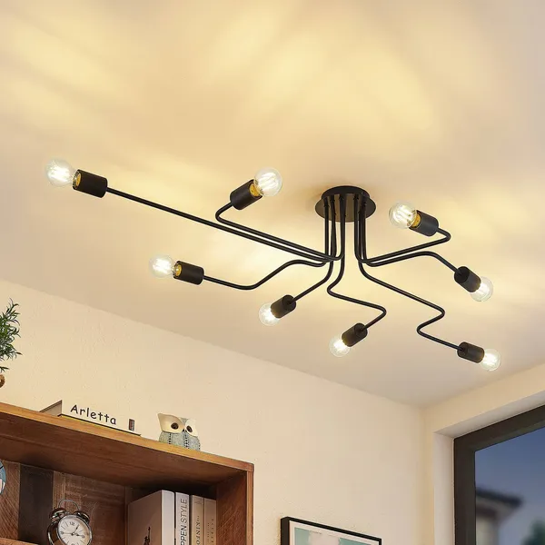 Lindby Elimar lámpara de techo, 8 luces