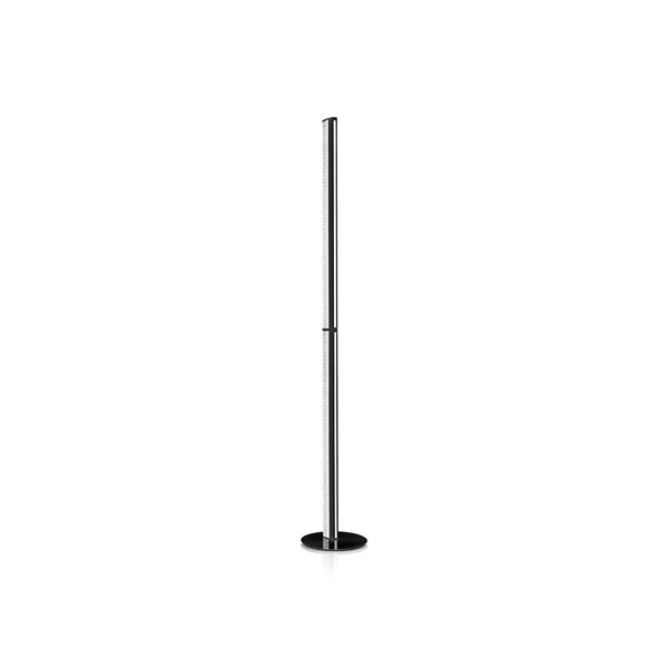Slamp Lámpara de pie LED Modula lineal, plisada, negra