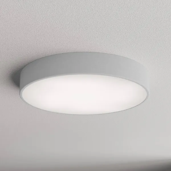 TEMAR LIGHTING Lámpara de techo Cleo 500, Ø 50 cm gris