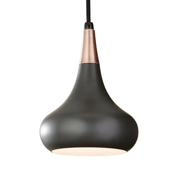 FEISS Lámpara colgante Beso bronce oscuro Ø 17,9 cm