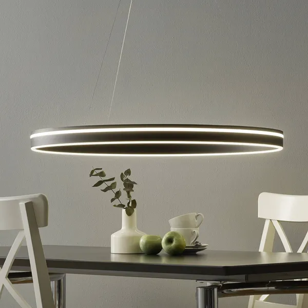 Q-Smart-Home Paul Neuhaus Q-VITO colgante LED 79cm antracita