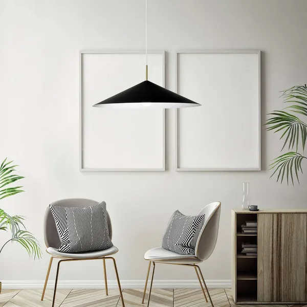 Sforzin Lámpara colgante Samoi de metal, Ø 60 cm