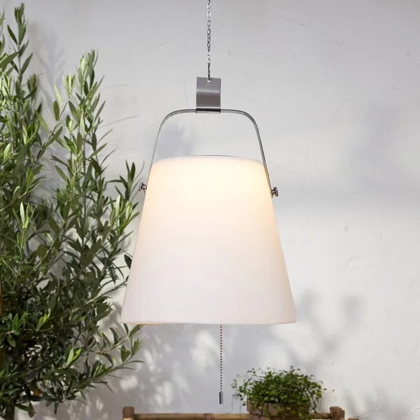 STAR TRADING Lámpara LED solar Solia, Ø 28 cm
