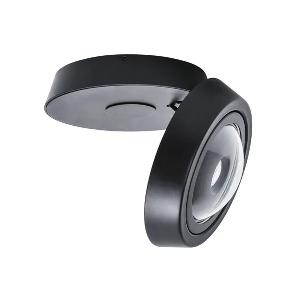 Megatron Solo Movimento downlight LED de techo, negro